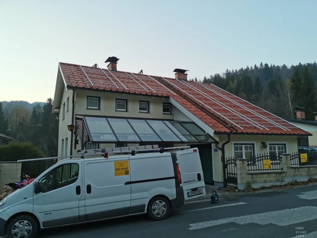 Photovoltaik Montage Breitenstein