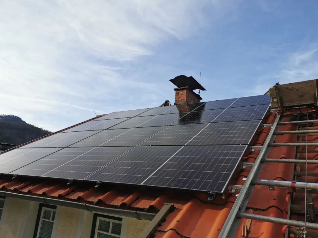 Photovoltaik Montage Breitenstein