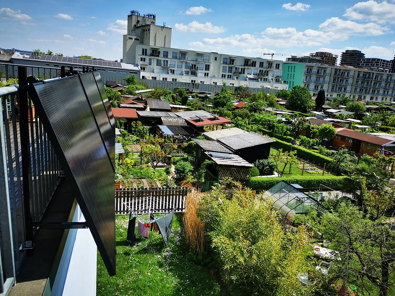 Balkonkraftwerk / WHG Graz